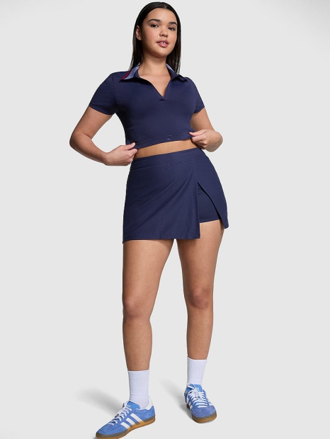 Спідниця-шорти Victoria's Secret Pink коротка 1159819749 (Синій XS)
