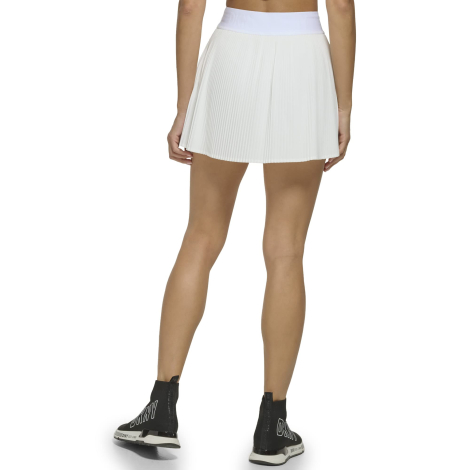 Плісована спортивна спідниця-шорти DKNY Sport міні 1159834441 (Білий XL)