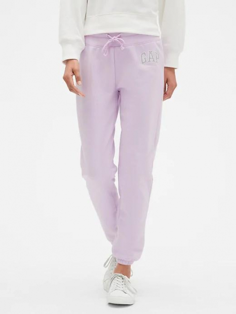 Женские спортивные штаны джоггеры GAP art716814 (Сиреневый, размер L)
