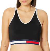 Спортивный топ Tommy Hilfiger бра 1159769545 (Черный, L)