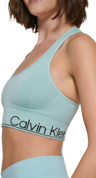 Спортивное бра Calvin Klein топ с логотипом 1159776751 (Голубой, XS)