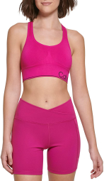 Спортивное бра Calvin Klein топ с логотипом 1159776755 (Розовый, L)
