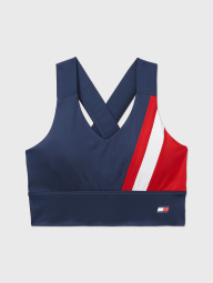 Спортивное бра Tommy Hilfiger топ 1159778654 (Синий, L)