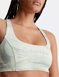 Спортивное бра Calvin Klein топ с логотипом 1159794199 (Зеленый, L)