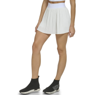 Плиссированная спортивная юбка-шорты DKNY Sport мини 1159834441 (Белый XL)