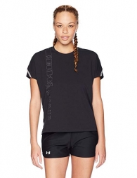 Женская спортивная футболка Under Armour art528712 (Черный, размер S)