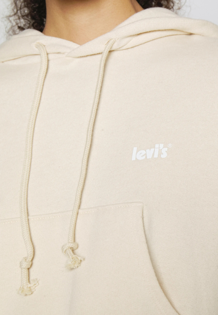 Женский комплект Levi's костюм худи и джоггеры 1159777452 (Бежевый, L/M)