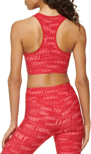 Женский спортивный комплект Tommy Hilfiger топ и лосины 1159779262 (Красный, L/XL)