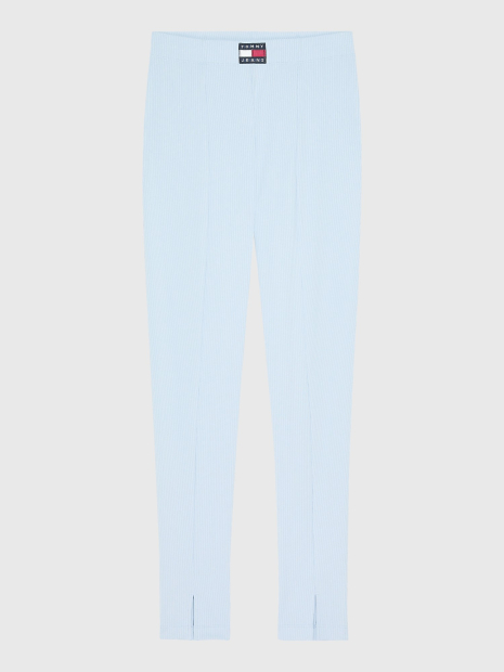 Женский костюм в рубчик Tommy Hilfiger топ и лосины 1159781899 (Голубой, XL/L)
