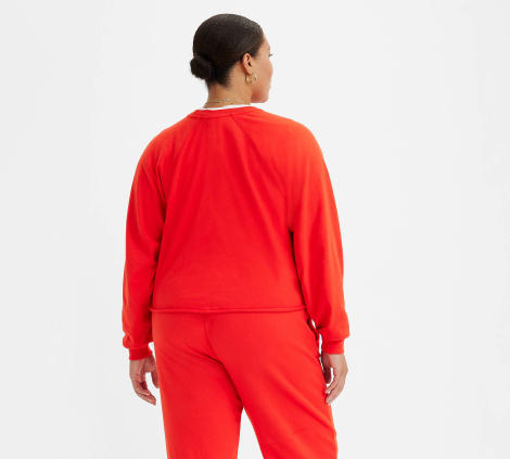 Спортивный костюм Levi's комплект свитшот и джоггеры 1159790949 (Оранжевый, 3X)