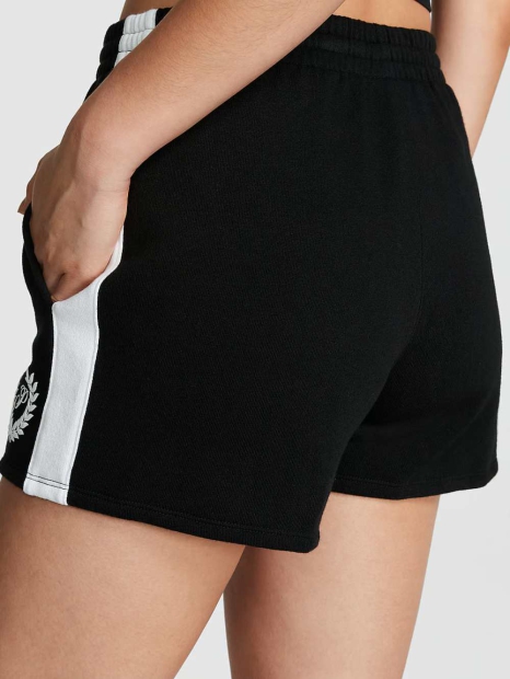 Спортивный костюм Victoria's Secret Pink свитшот и шорты 1159830251 (Черный XS)