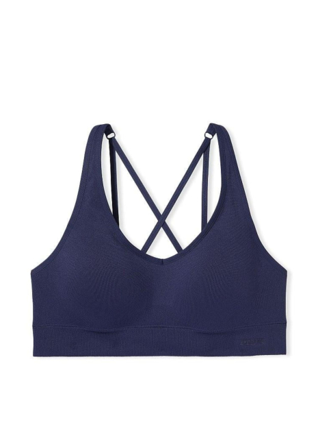Спортивный комплект Victoria's Secret Pink топ и велосипедки 1159832668 (Синий S)
