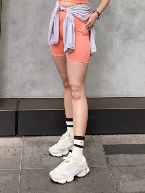 Спортивный комплект AIRism Uniqlo футболка и шорты 1159833669 (Розовый S)