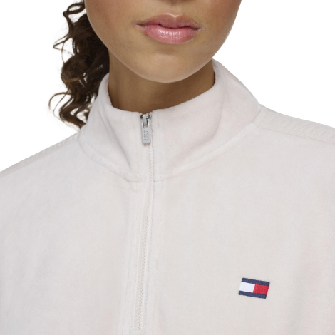 Женский велюровый костюм Tommy Hilfiger толстовка и штаны 1159837442 (Бежевый XL)