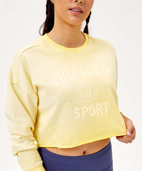 Женский костюм Tommy Hilfiger свитшот и джоггеры 1159837452 (Желтый XL)