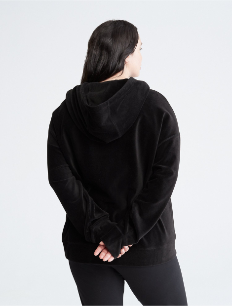 Женский костюм Calvin Klein худи и штаны 1159837541 (Черный 3X)