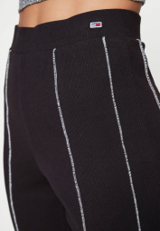 Женский костюм в рубчик Tommy Hilfiger кофта и штаны 1159777486 (Черный, L/M)