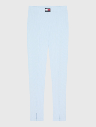 Женский костюм в рубчик Tommy Hilfiger топ и лосины 1159781899 (Голубой, XL/L)