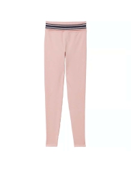 Спортивный бесшовный комплект Victoria's Secret Pink майка и лосины 1159830254 (Розовый XXL)