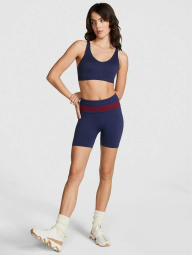 Спортивный комплект Victoria's Secret Pink топ и велосипедки 1159832668 (Синий S)