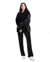 Женский костюм Calvin Klein худи и штаны 1159837541 (Черный 3X)
