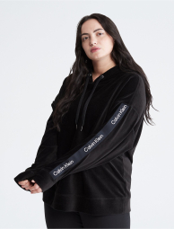 Женский костюм Calvin Klein худи и штаны 1159837541 (Черный 3X)