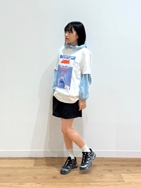 Женские легкие шорты UNIQLO 1159833262 (Черный S)
