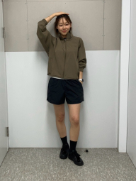 Женские легкие шорты UNIQLO 1159833262 (Черный S)