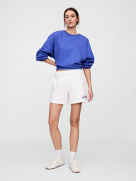 Женские шорты GAP спортивные с логотипом 1159834261 (Белый L)