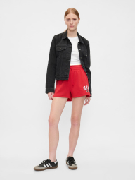 Спортивные шорты GAP флис 1159834629 (Красный XL)