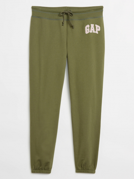Спортивные женские джоггеры GAP штаны 1159759576 (Оливковый, S)