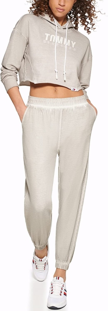Женские брюки-джоггеры Tommy Hilfiger 1159770572 (Серый, M)