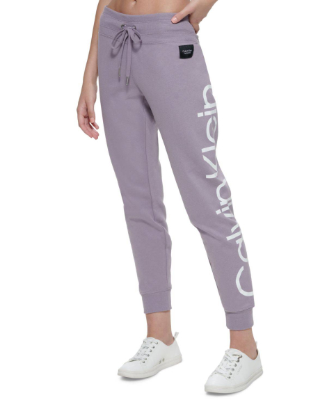 Женские спортивные штаны Calvin Klein джоггеры 1159771195 (Сиреневый, L)