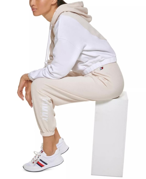 Женские брюки-джоггеры Tommy Hilfiger 1159778096 (Бежевый, XL)