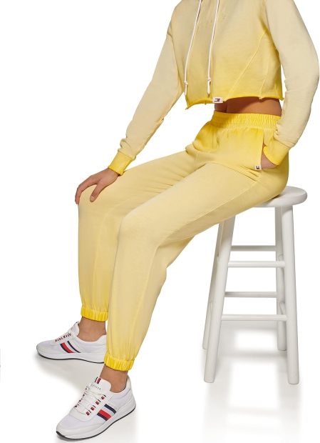 Женские брюки-джоггеры Tommy Hilfiger 1159789943 (Желтый, L)