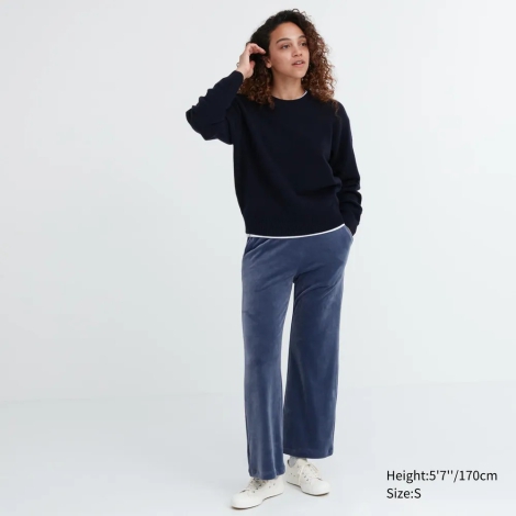 Женские спортивные штаны UNIQLO 1159798624 (Синий, XXL)