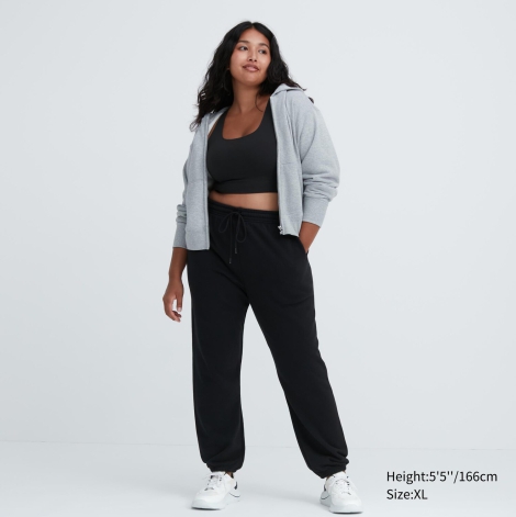 Спортивные штаны UNIQLO джоггеры 1159801151 (Черный, XS)