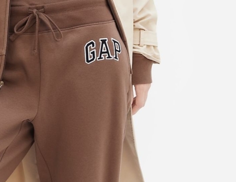 Джоггери на флісі GAP спортивні штани 1159813655 (Коричневий, XXL)