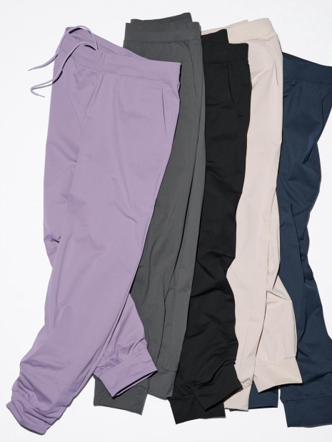 Спортивні штани UNIQLO Ultra Stretch AIRism джоггери 1159821278 (Бузковий L)