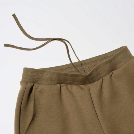 Широкие спортивные штаны DRY UNIQLO 1159829304 (Зеленый S)