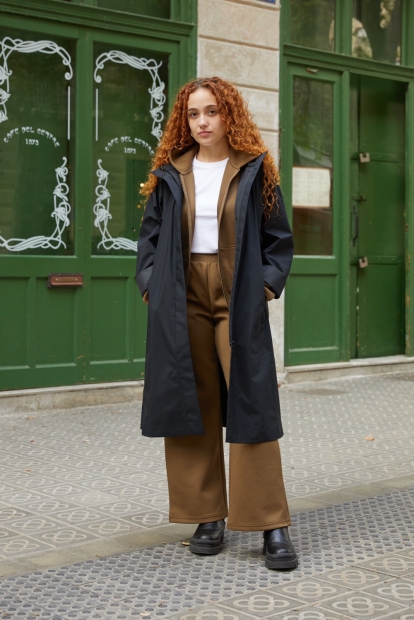 Широкие спортивные штаны DRY UNIQLO 1159829304 (Зеленый S)