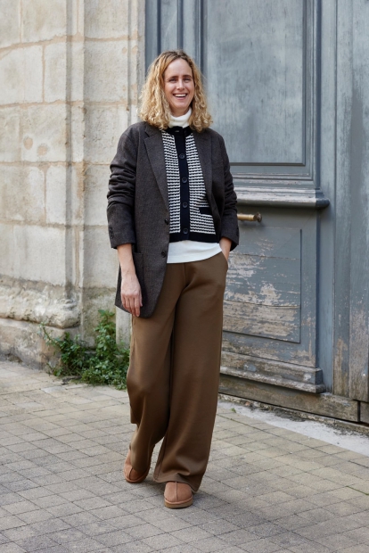 Широкие спортивные штаны DRY UNIQLO 1159829304 (Зеленый S)