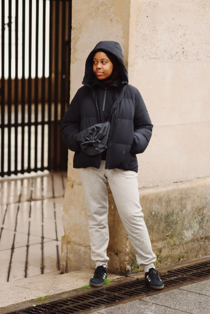Спортивні штани UNIQLO HEATTECH з екомехом 1159832985 (Сірий XS)