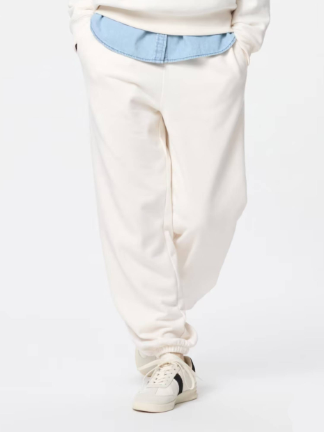 Спортивні штани UNIQLO джоггери 1159833952 (Молочний M)