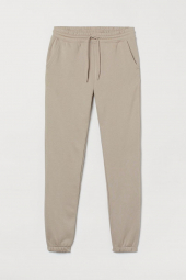 Женские джоггеры H&M спортивные штаны с начёсом 1159760353 (Серый, M)