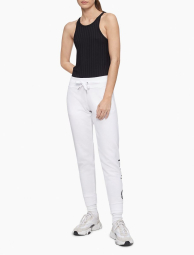 Женские спортивные штаны Calvin Klein джоггеры 1159768931 (Белый, L)