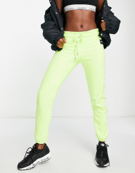 Женские спортивные штаны Calvin Klein джоггеры 1159771191 (Салатовый, L)