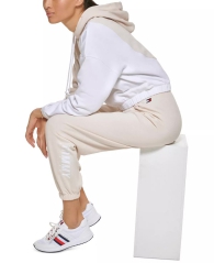 Женские брюки-джоггеры Tommy Hilfiger 1159797151 (Бежевый, M)