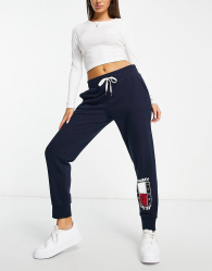 Жіночі спортивні штани Tommy Hilfiger на флісі оригінал