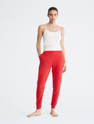 Женские спортивные штаны Calvin Klein джоггеры 1159785860 (Красный, M)